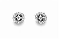 Pendientes Promesse Mujer in Oro blanco Diamante OPQT1